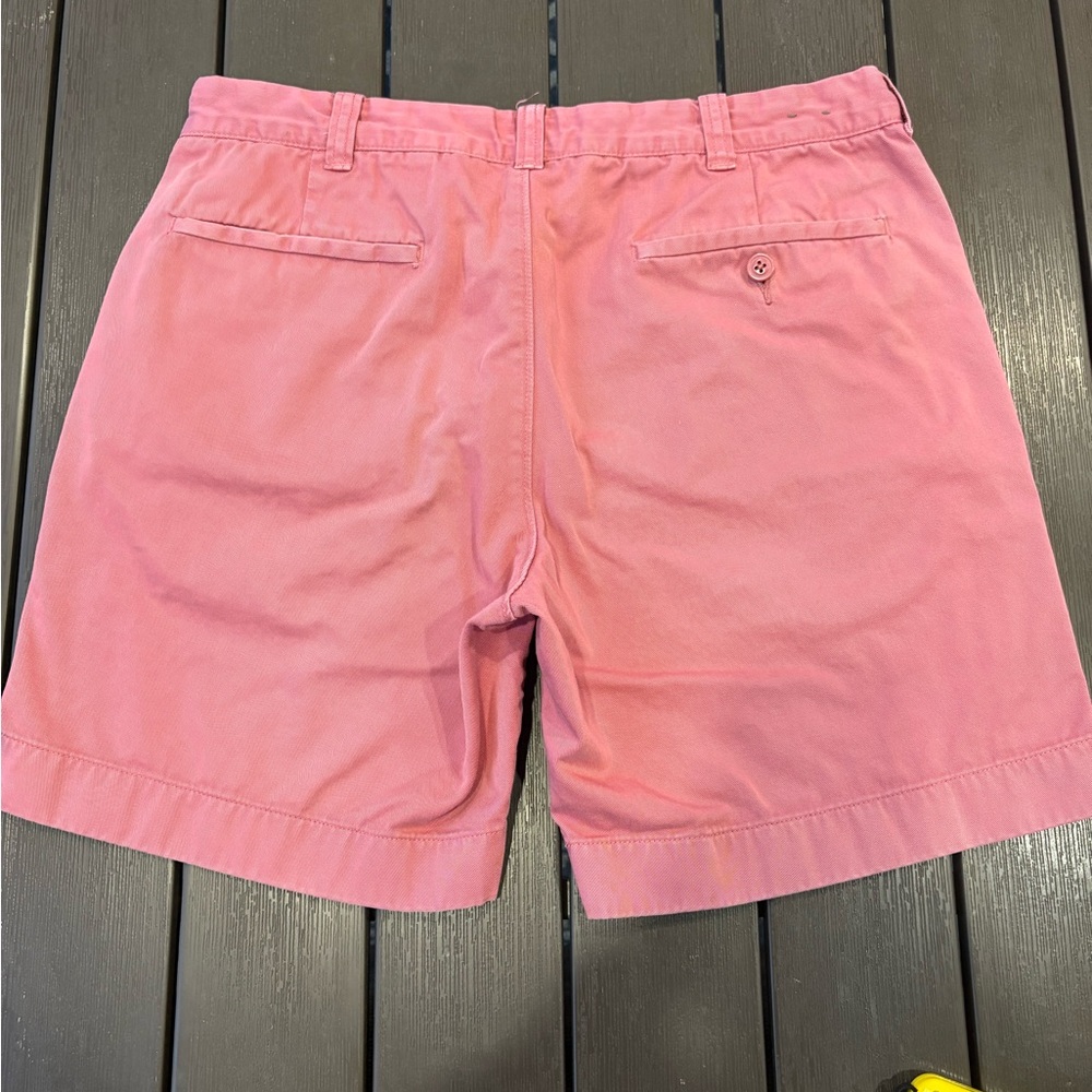 J. Crew Stanton Short Light Red/salmon 32” waist. 7” inseam - Picture 4 of 8
